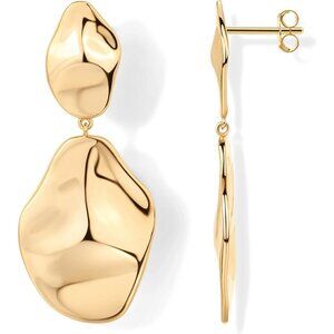 ⚡Trendy Gold Dangle Earrings Statement Geometric Drop Earrings for Women Fashion